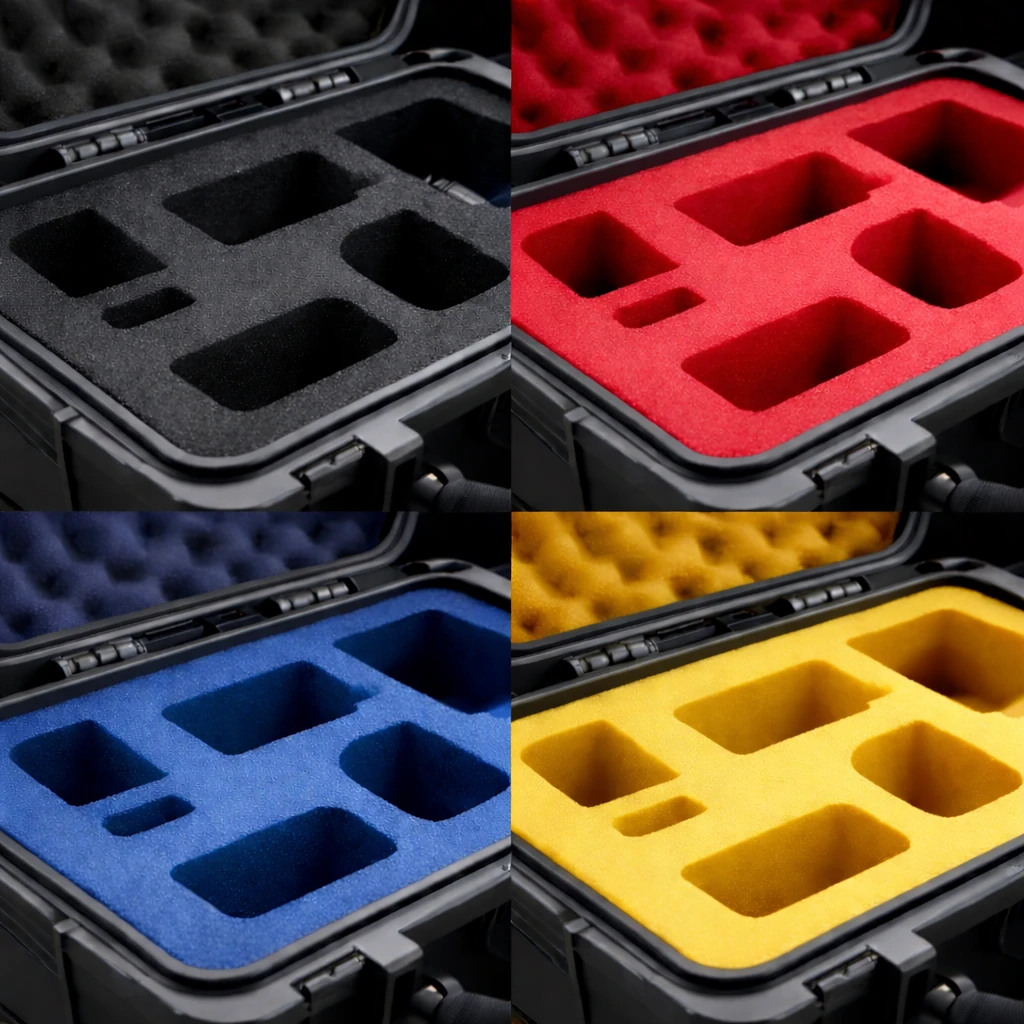 Detailaufnahme Metallteile im Inlay